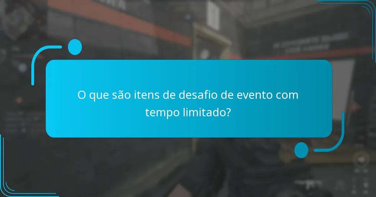 Quando ocorre o Desafio de Evento?